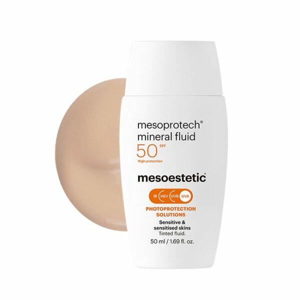 mesoprotech® mineral fluid protection solaire pour peaux sensibles